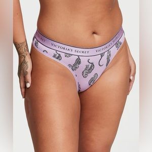 Victoria’s Secret Cotton Thong Panty Small